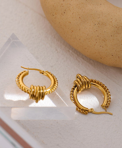 Oddara Round Earrings