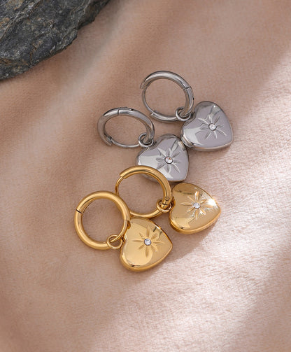 Embrace Heart Earrings