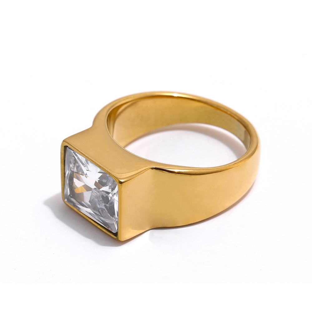 Timeless Zirconia Ring