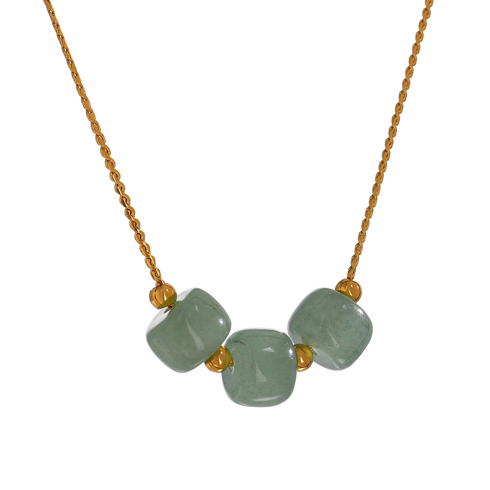 Serenity Green Aventurine Necklace