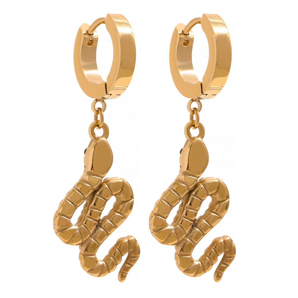 Zestara Snake Earrings