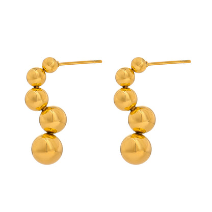 Asymetria Bead Earrings