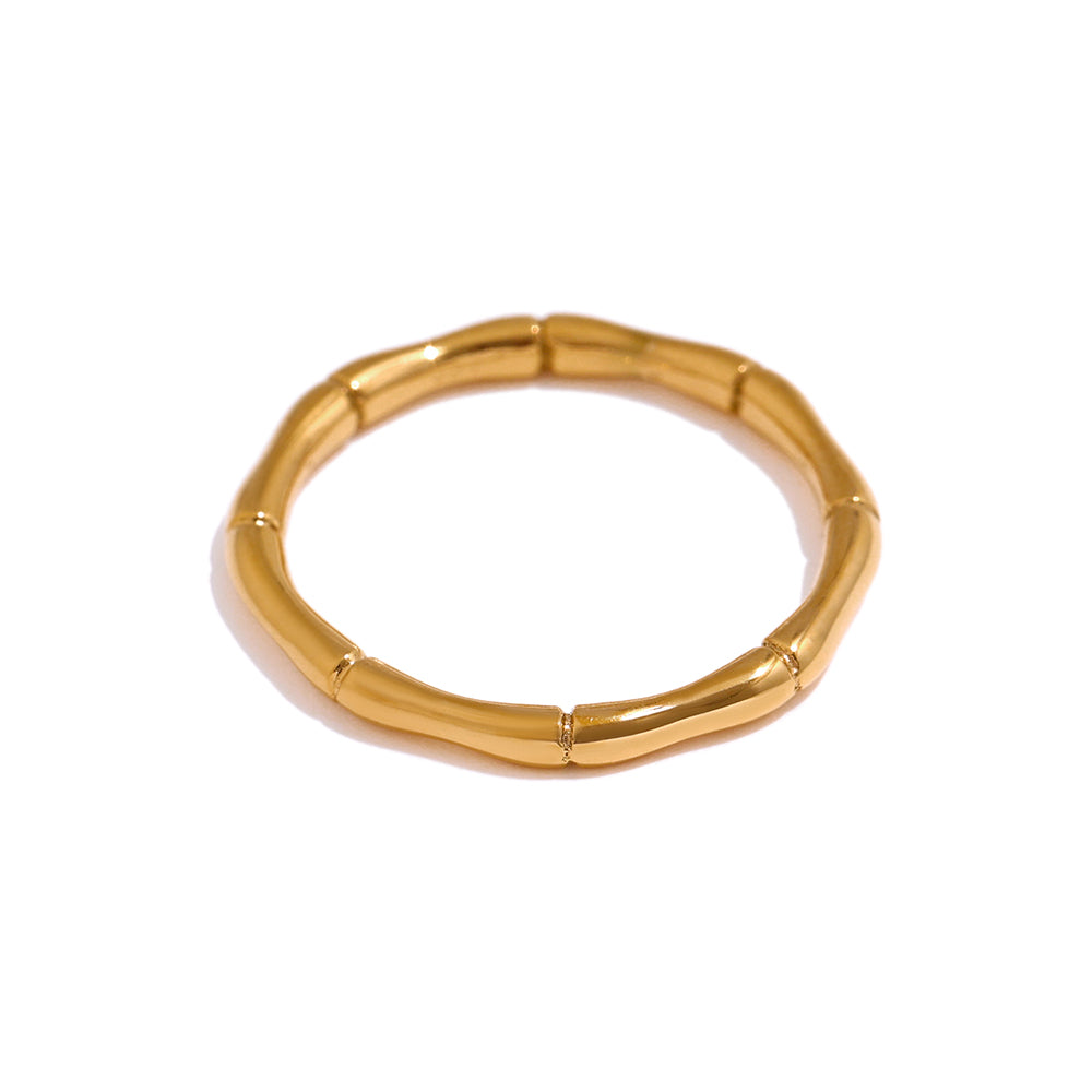 Minimalist Bamboo Ring