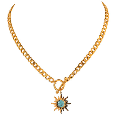 Serenity Sun Flower Necklace