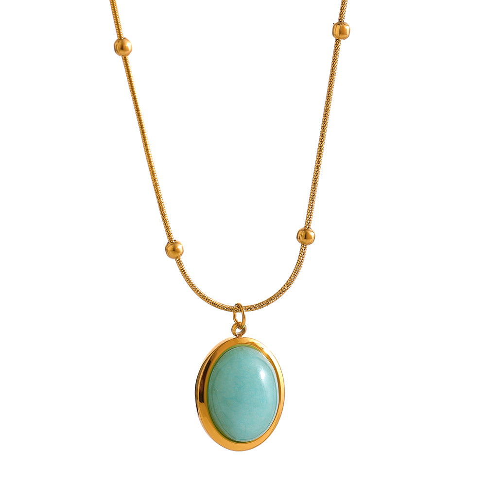 Serenity Natural Stone Necklace (Var.)