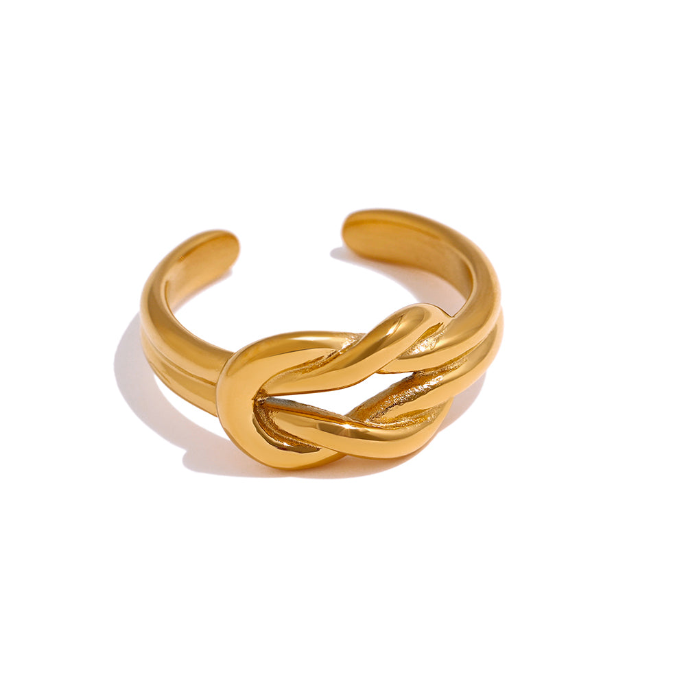 Infinite Ties Knot Ring