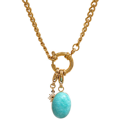 Serenity Blue Natural Stone Necklace