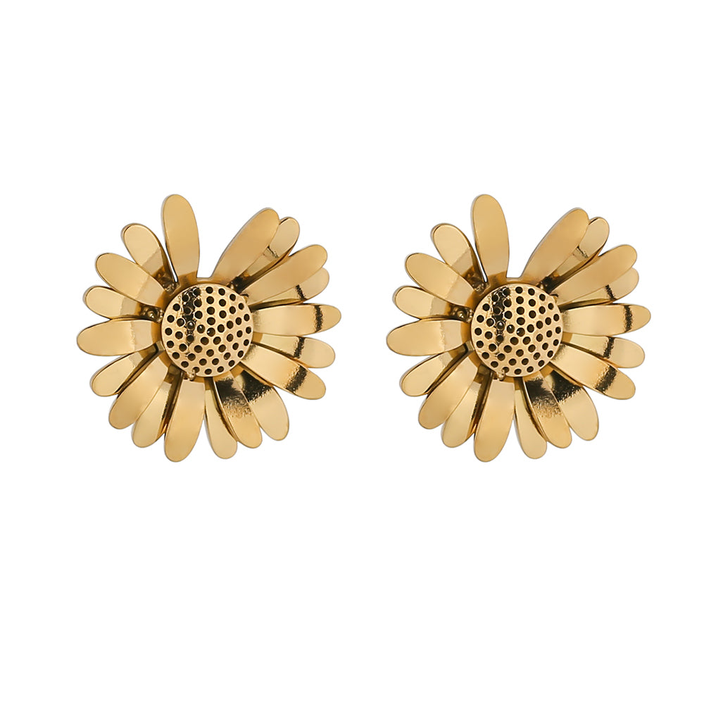 Nature's Calling Flower Stud Earrings