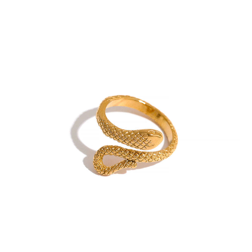 Zestara Snake Statement Ring