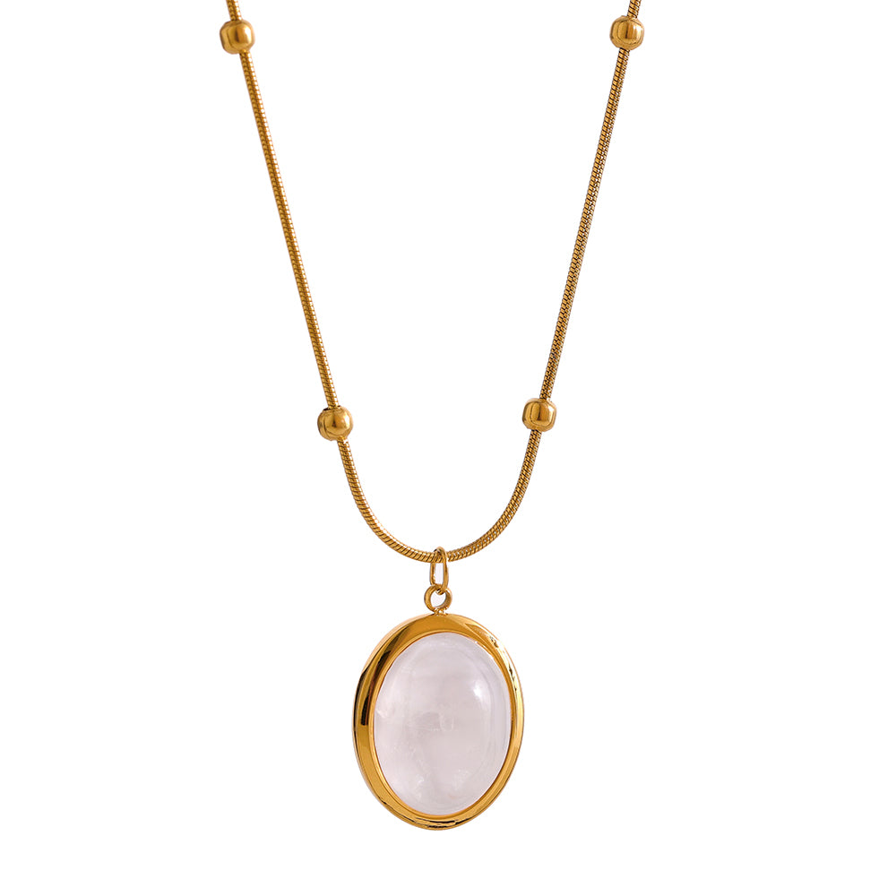 Serenity Natural Stone Necklace (Var.)