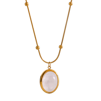 Serenity Natural Stone Necklace (Var.)