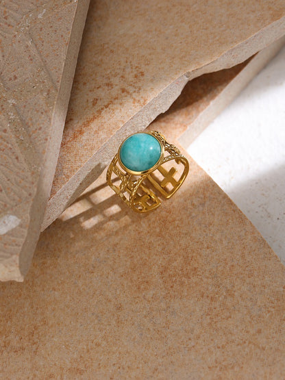 Serenity Blue Stone Ring