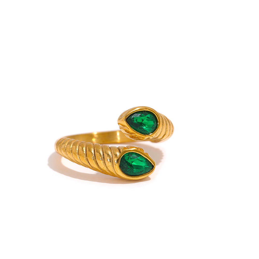 Zestara Snake Ring