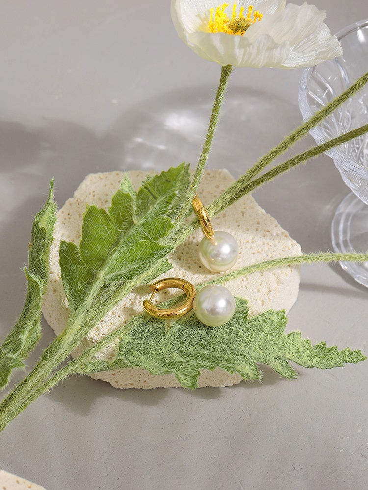 Purity Round Earrings