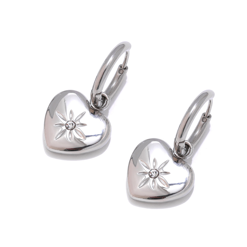 Embrace Heart Earrings