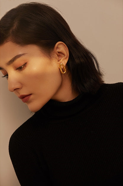 Minimalist Geometric Earrings