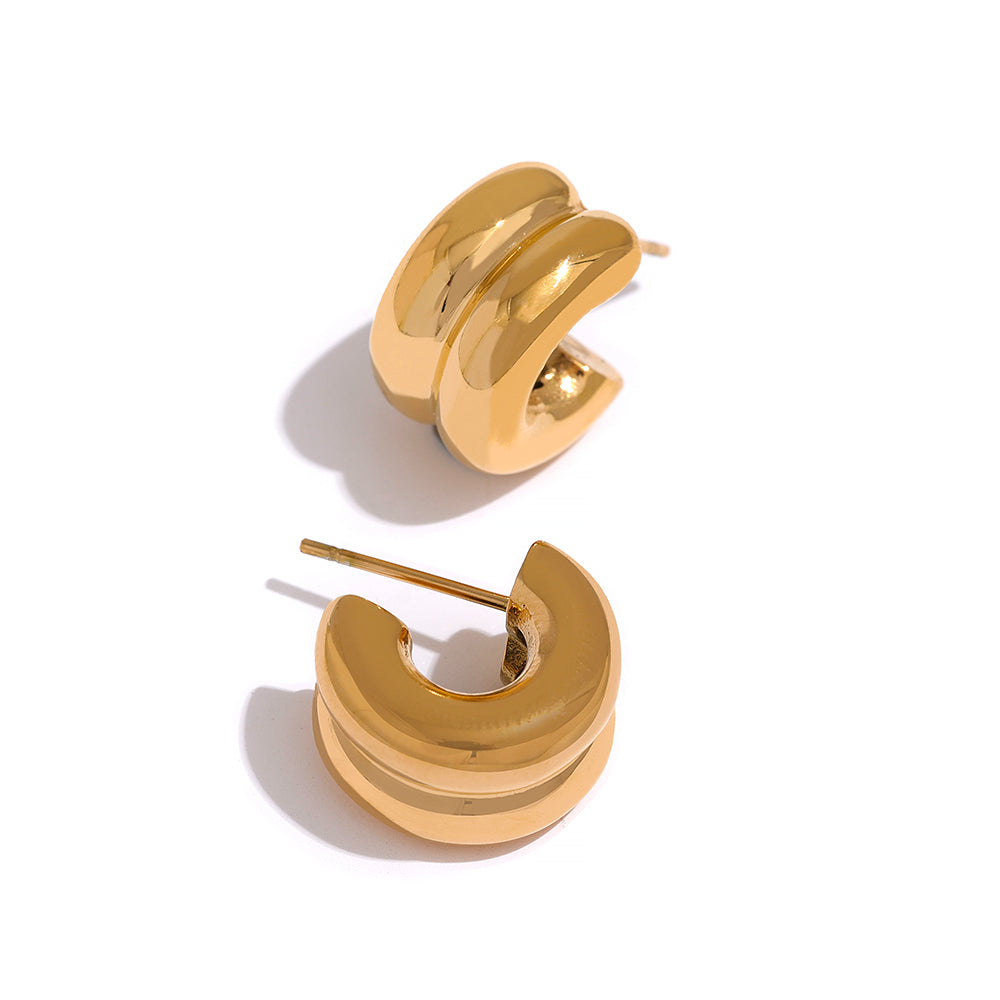 Asymetria Minimalist Earrings