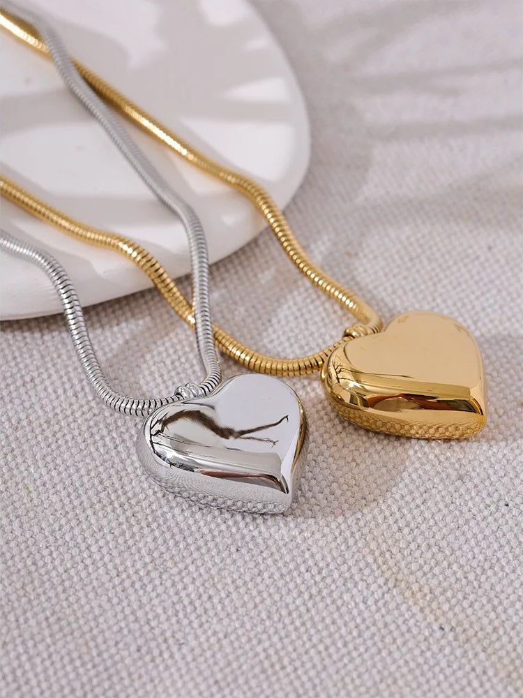 Embrace Heart Necklace (Var.)