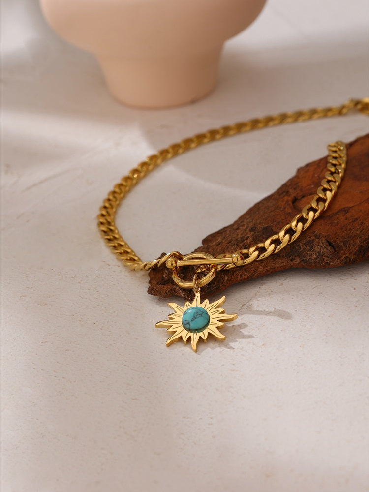 Serenity Sun Flower Necklace