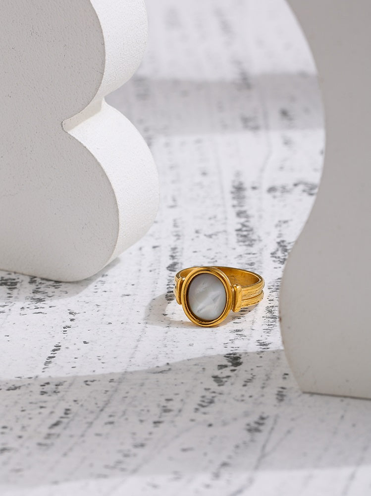 Serenity Natural Shell Ring