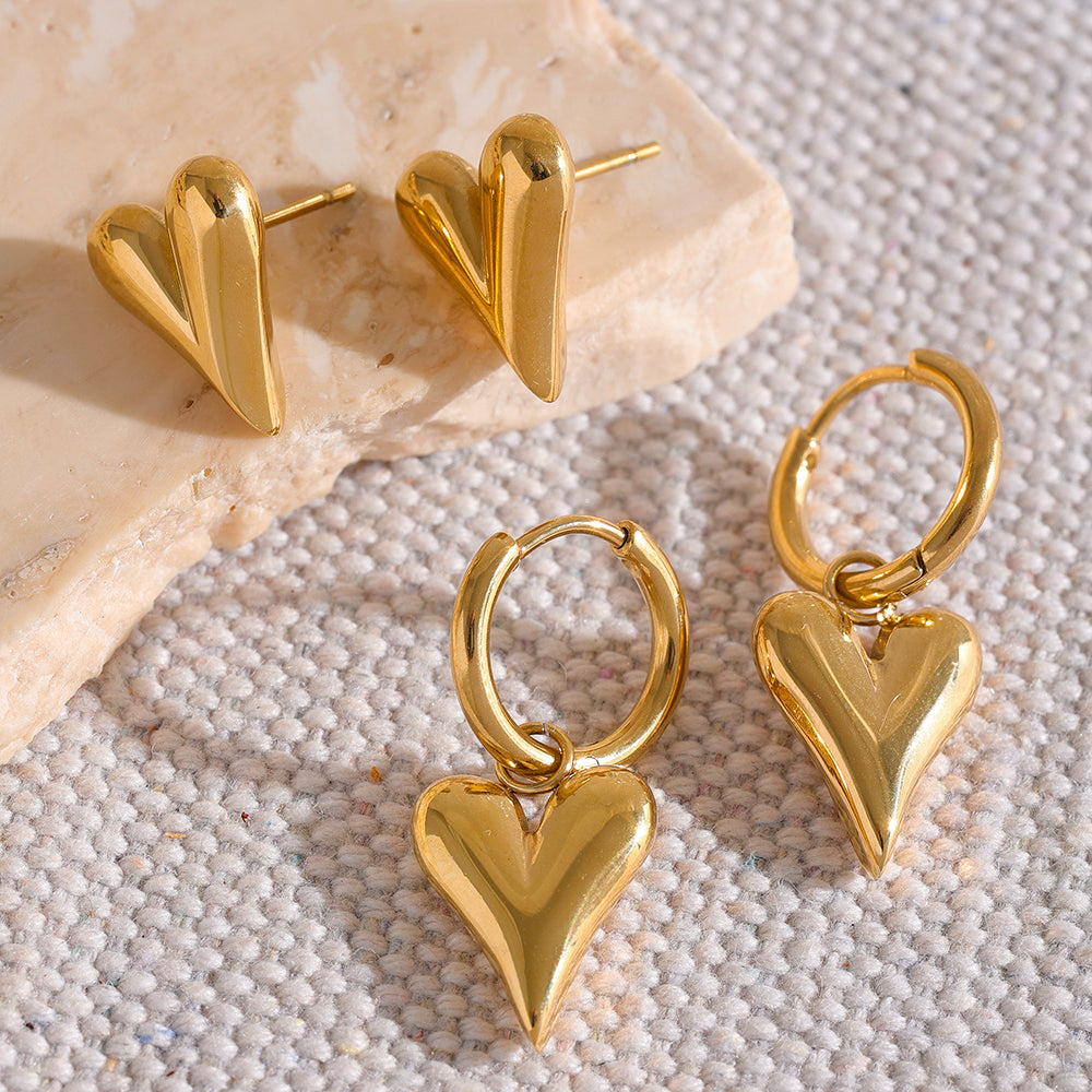 Embrace Heart Earrings