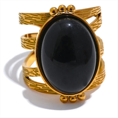 Serenity Natural Stone Ring (Var.)