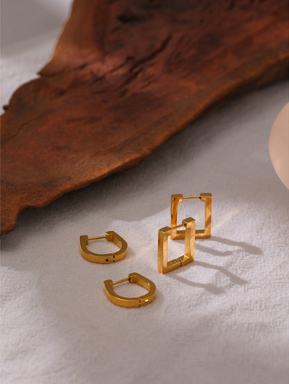 Minimalist Statement Earrings