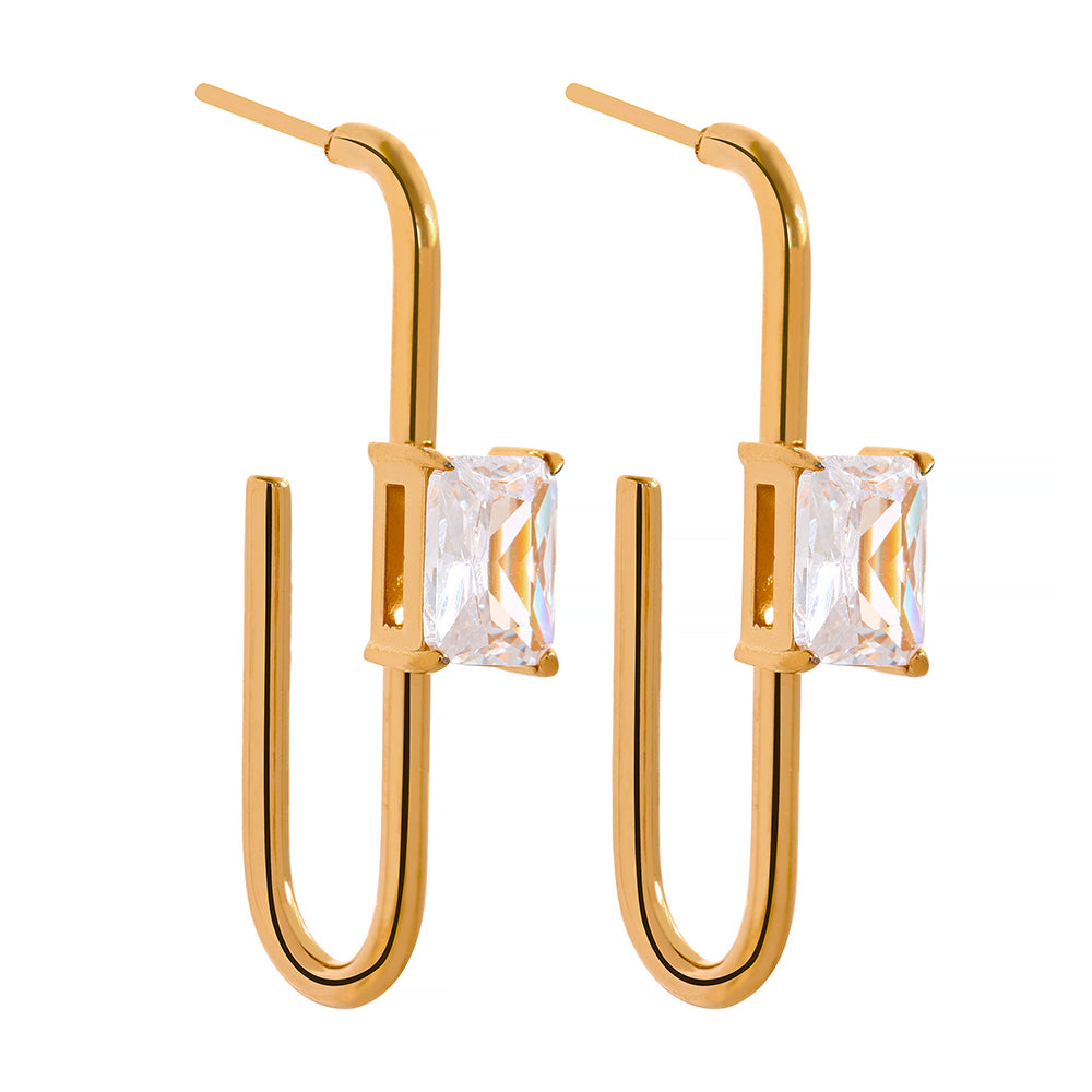 Dazzle Zirconia Earrings (Var)