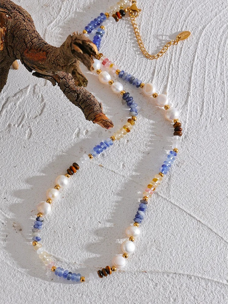 Serenity Beads Chain Necklace