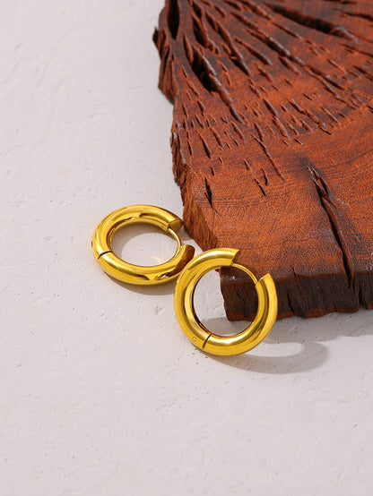 Urban Hollow Hoop Earrings