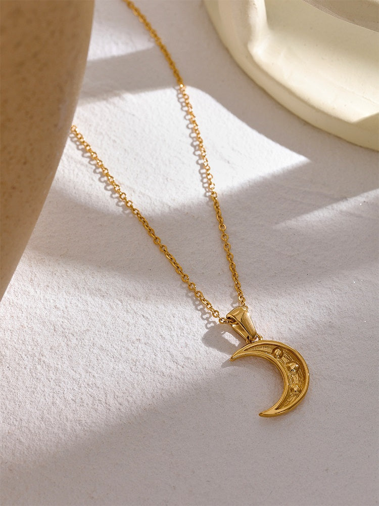 Nature's Calling Moon Necklace