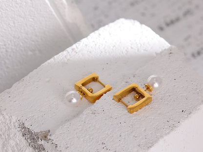 Purity Square Earrings