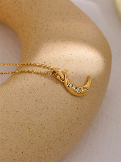 Nature's Calling Moon Necklace