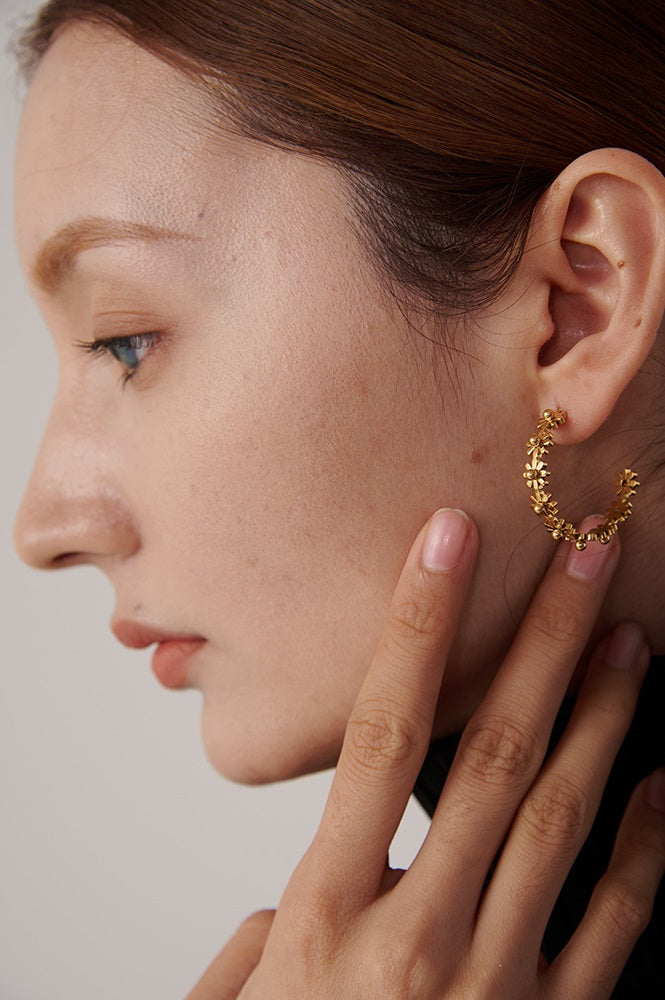 Nature's Calling Flower Earrings