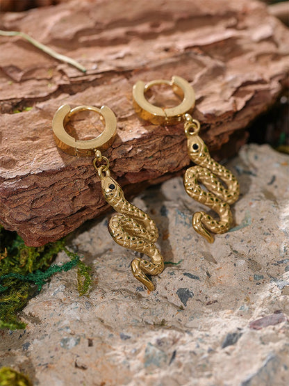 Zestara Snake Earrings