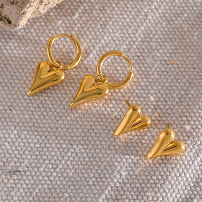 Embrace Heart Earrings