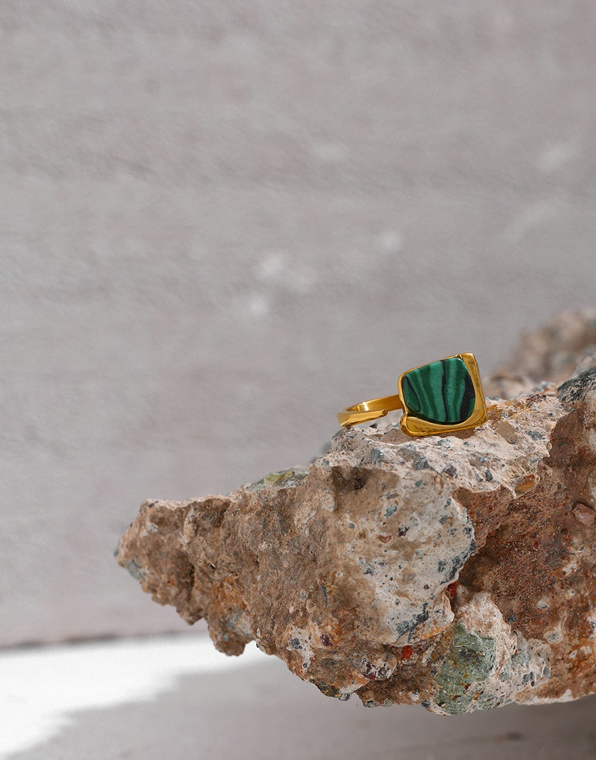 Serenity Natural Stone Ring