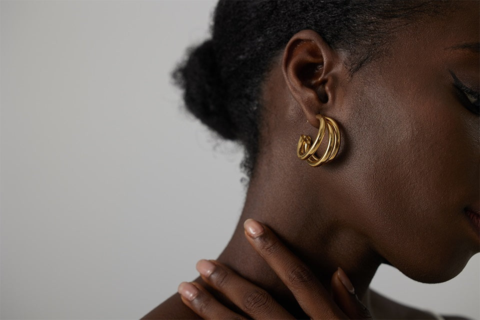 Asymetria Geometric Earrings