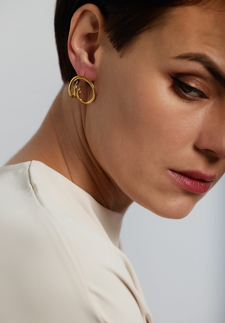 Oddara Geometric Earrings