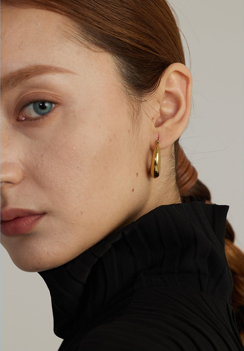 Urban Geometric Hoop Earrings