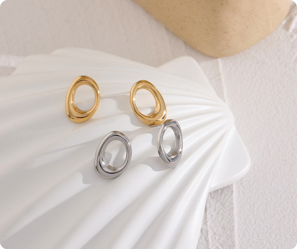 Minimalist Hollow Earrings