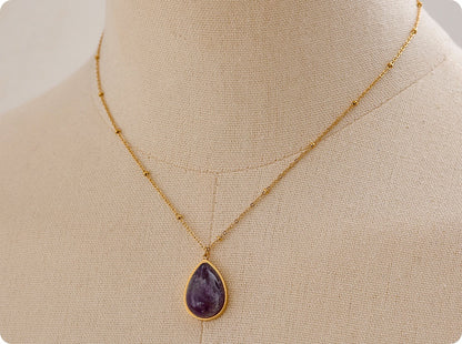 Serenity Water Drop Necklace (Var.)