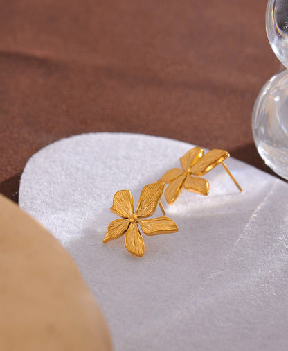 Nature's Calling Flower Stud Earrings